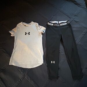 Under armour kids outfit. Perfect condition!